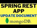 MONGODB QUERY - UPDATE A DOCUMENT IN MONGODB SPRING REST API APPLICATION EXAMPLE InterviewDOT