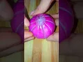 onion salad decoration idea #shorts #saladdecoration