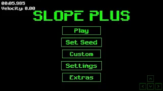 Various Different slope versions gameplay