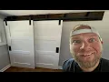 Barn Door installation for Dummies BYPASS DOORS
