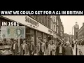 WHAT COST 1 IN 1981 COMPARED TO TODAY AMAZING