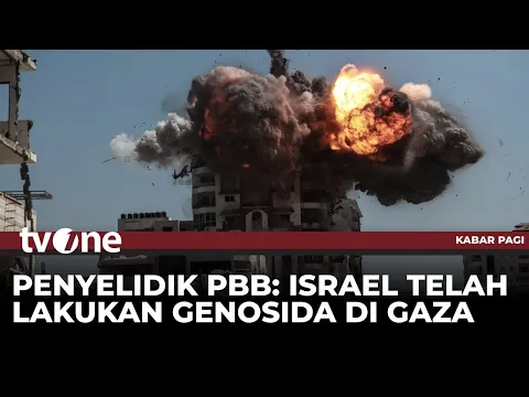 Penyelidik PBB Sebut Israel Masuk 4 Kategori Genosida ke Gaza