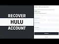 How to Recover Hulu Account Full Guide
