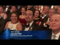 Acceptance Speech - Best Score Lin-Manuel Miranda 2016