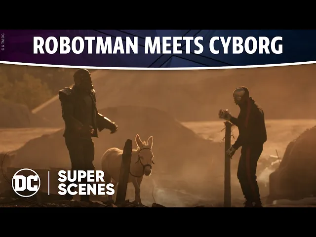 DC Super Scenes: Robotman Meets Cyborg
