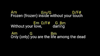 Download Bring me to life (by Evanescence) chords \u0026 lyrics MP3