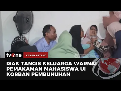 "Mama Ikhlas Nak" Pemakaman Mahasiswa UI Diiringi Isak Tangis