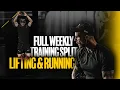 My Entire Hybrid Training Program Full Weekly Split WV 6