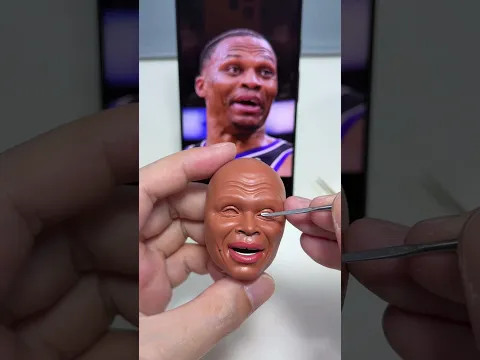 I made Russell Westbrook’s farewell in clay. 18 seasons, 209 triple-doubles, forever Why not?