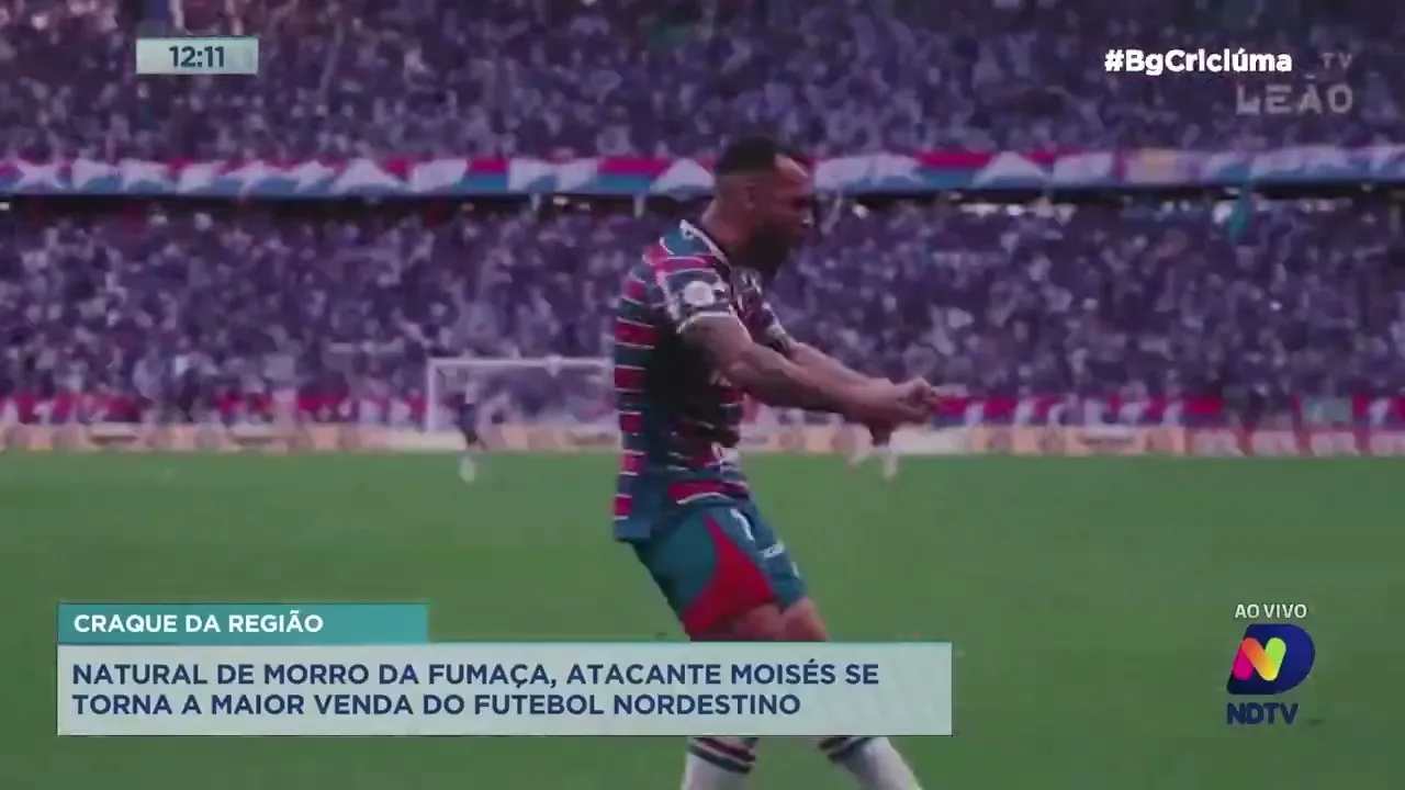 Jogador de Morro da Fumaça é a maior venda do Fortaleza E.C.