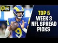 Week 3 NFL Spread Picks Led By Los Angeles Rams 20-12 Record Through Two Weeks