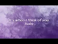 Janet Jackson - When I Think Of You (lyrics)