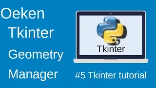 Tkinter Geometry Manager Pack Grid Place part-5