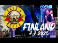 Download Lagu Guns N’ Roses - Live @ Ratina Stadion Tampere Finland  Compilation video 7.7.2025. 4K