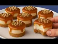 Lagu De beste mini-cheesecakes met karamel die ik ooit heb gegeten! Twee snelle recepten