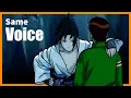 Lagu Sasuke and Ben 10 have the same voice actor so I switched them
