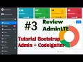 Tutorial Bootstrap Admin CodeIgniter Review Adminlte