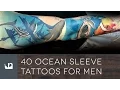 40 Ocean Sleeve Tattoos For Men