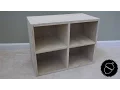 How to Make a Wooden Cubby Great Storage Project