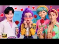 Download Lagu THREE HANDSOME Saja Boys Fell For POOR Rumi | KPOP DEMON HUNTER