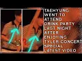Download Lagu OMG!😱💋Taehyung Went To Attend Drink Party Last Night After Enjoying Tyler Concert(New)#taehyung#bts