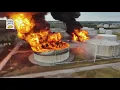 Fire erupts after explosion in Tulsa Oklahoma