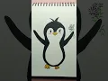 How To Brush Sketch the SECRET to Creating Stunning Arctic Penguin Colouring Pages