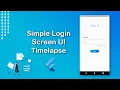 Login Screen UI Flutter Speed Code Flutter Speed Code Series Flutter login screen