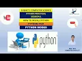 Python Installation Steps Python IDLE Python Modes Steps to Create and Run a Python Program