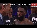 Frank Martin discusses his loss to Gervonta Tank Davis POST FIGHT INTERVIEW