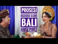 Prosesi Ngambil Gadis Bali Amet Pinet Jagi Keboyong dari Karangasem ke Gianyar