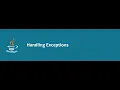 Java For Selenium - All about Exception Handling Try-catch-finally block throws and throw keyword