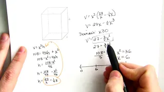AP Calculus - Section 3 7 Part 7 Optimization Problem