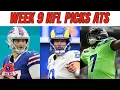 NFL Week 9 Predictions Picks ATS Best Bets
