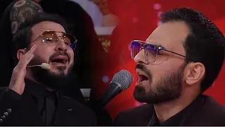   معركة التلاوة السماوية  إبراهيم جافيدي    حامد شاكر نجاد في سورة الحاقة أي  صوت ي ذيب القلب     دندنها