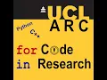 Research Software Engineering with Python COMP233 - Performance