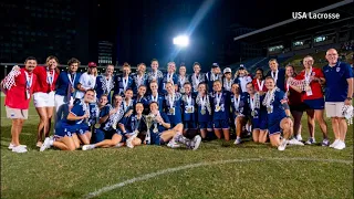 3 Darien women s lacrosse players help lead USA National Team to world championship