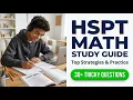 HSPT Math Study Guide 2026 The Ultimate Strategy to Score in the 99th Percentile