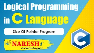 Size of Pointer Program Logical Programming in C Naresh IT