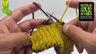 Left-Leaning Crossed Double Decrease in Double-Knitting A Sockmatician Tutorial