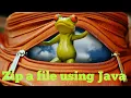 Java File Handling Series How to zip a file Part-1