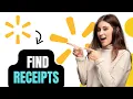 How to find receipts on Walmart app Best Method