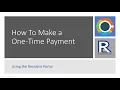 How To Make a One-Time Payment Using the Resident Portal