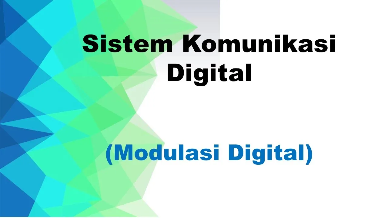 Modulasi Digital || ASK, FSK, QPSK, QAM