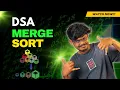 Merge Sort Explained in Tamil DSA in Java