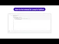 How to Increment for Loop in Python kandi use case