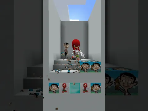 ماين كرافت لكن خمن صح ناكلز ضد مستر بين #ماين_كرافت