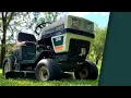 Will this 40-year-old Barn Find Lawn Tractor Run Vintage LongLife Mower Garage Story