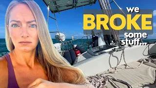 ⛵️Absolute WORST SAIL we’ve EVER HAD! | Sailing to ANTIGUA | Hallberg Rassy 352