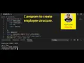 C program to create employee structure